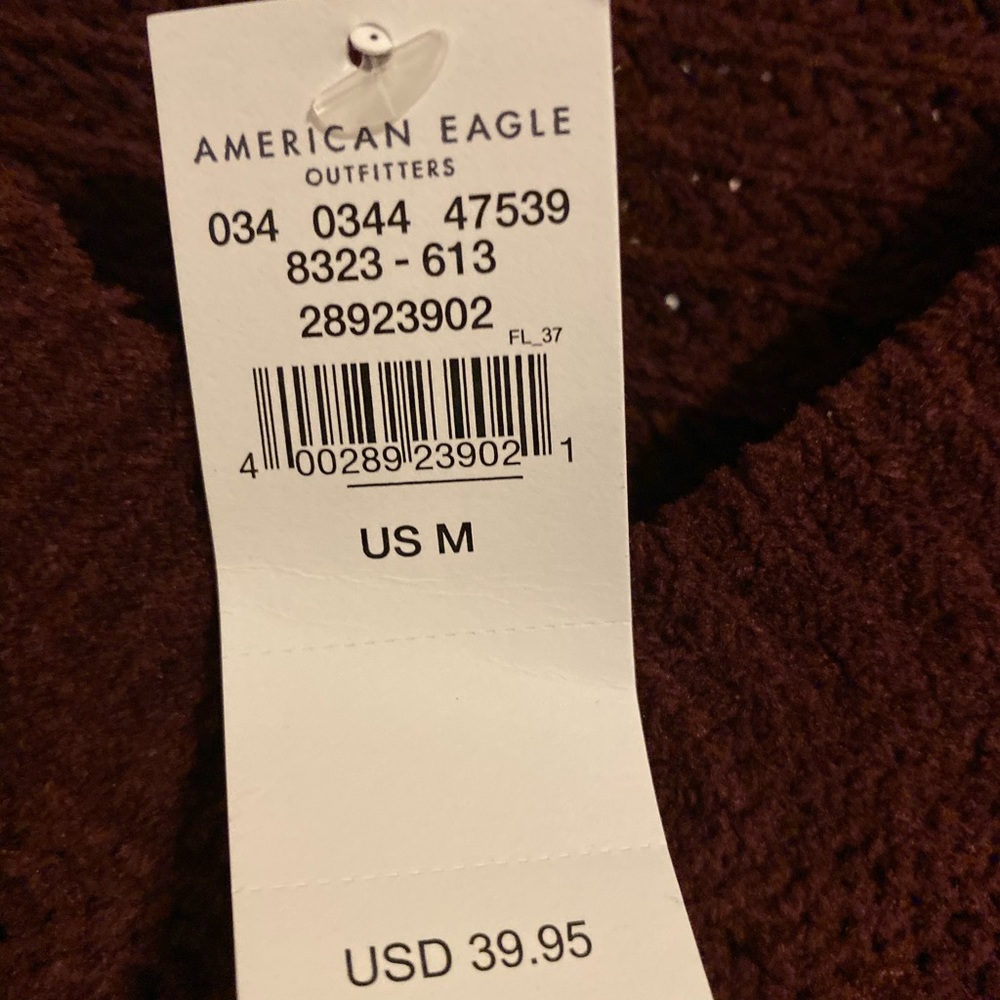American Eagle cropped v-neck sweater - Picture 3 of 4